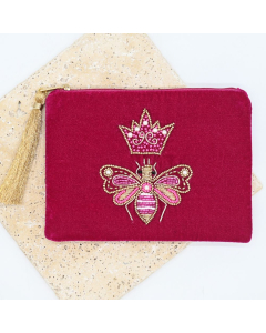 Red Queen Bee Pouch