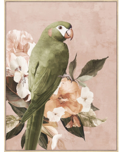 Green Parrot Left - 90 x 120cm