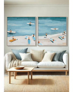 Surfing 2 80 x 80cm