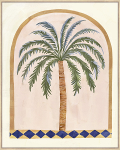 Palm Window Green 60x80cm