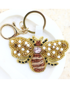 Bee Beaded Earrings