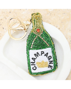 Champagne Keyring