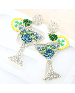 Cocktail Beaded Earrings