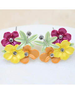 JMW-E  Flower Earrings