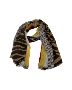 Holiday Scarf - Brown 