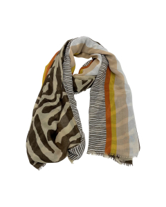 Holiday Scarf - Cream