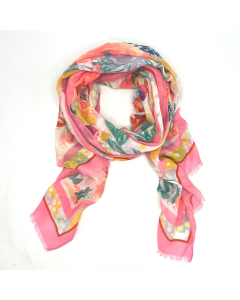 Artists Scarf - Pink Mix